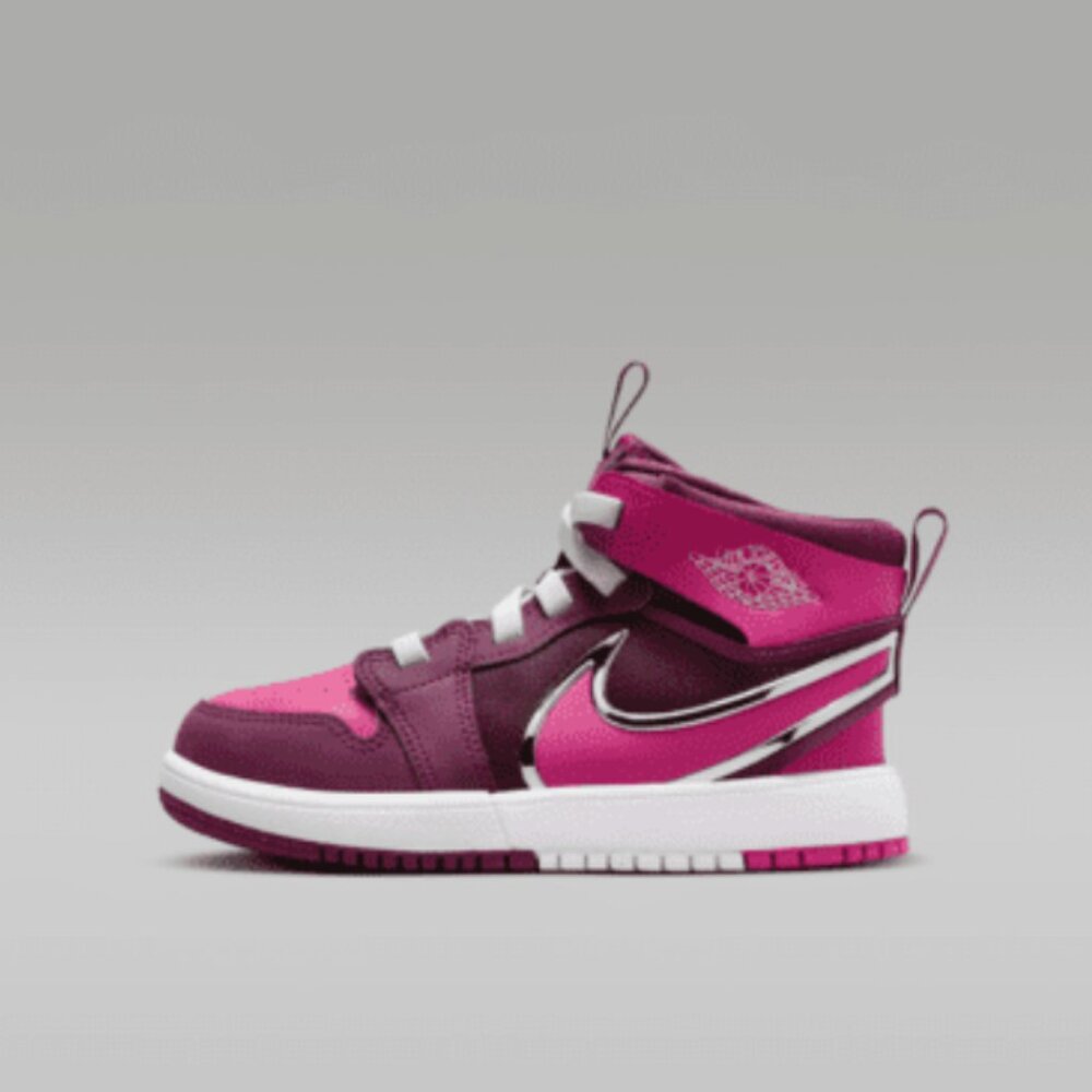 Nike Jordan || Little Kids Jordan 1 Mid RM EasyOn Sneakers